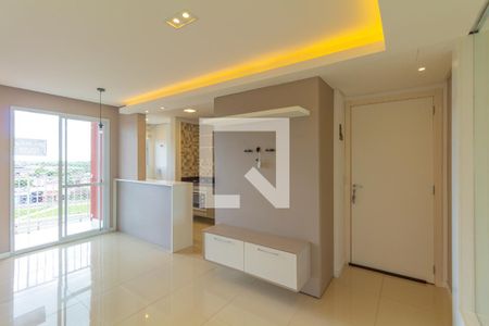 Sala/Cozinha de apartamento à venda com 2 quartos, 56m² em Fátima, Canoas