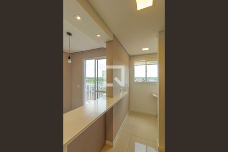 Sala/Cozinha de apartamento à venda com 2 quartos, 56m² em Fátima, Canoas