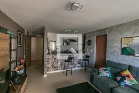 Sala de apartamento para alugar com 1 quarto, 54m² em Armação, Salvador