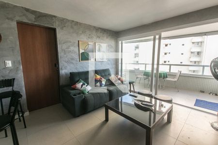 Sala de apartamento para alugar com 1 quarto, 54m² em Armação, Salvador