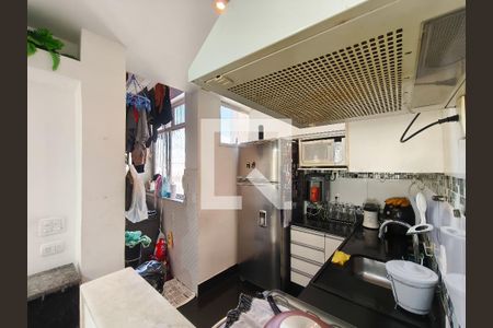 Cozinha de apartamento à venda com 3 quartos, 83m² em Rio Comprido, Rio de Janeiro