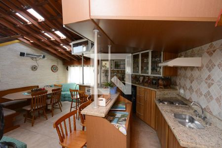 Varanda gourmet de casa à venda com 3 quartos, 220m² em Vila Campo Grande, São Paulo