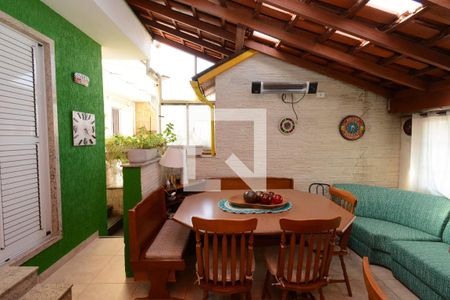 Varanda gourmet de casa à venda com 3 quartos, 220m² em Vila Campo Grande, São Paulo