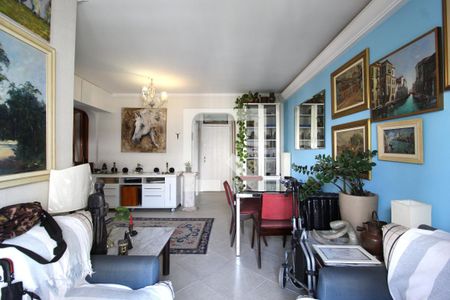 Sala de apartamento à venda com 2 quartos, 64m² em Moema, São Paulo