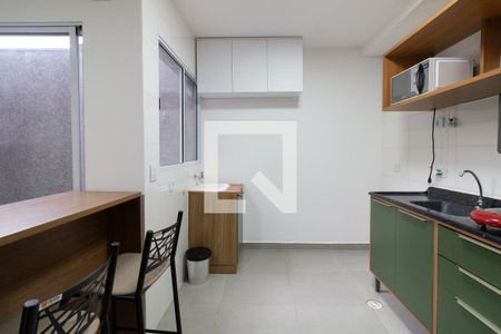 Cozinha de apartamento à venda com 2 quartos, 48m² em Ferreira, São Paulo