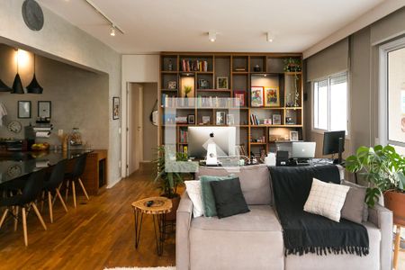 Sala de apartamento à venda com 2 quartos, 107m² em Vila Andrade, São Paulo