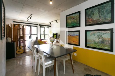 Sala de apartamento à venda com 1 quarto, 70m² em Vila Suzana, São Paulo