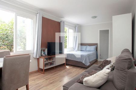 Studio - Sala / Quarto de apartamento à venda com 1 quarto, 35m² em Bela Vista, Porto Alegre