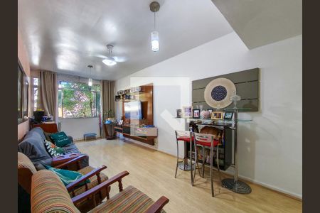 Sala de apartamento à venda com 2 quartos, 90m² em Tijuca, Rio de Janeiro