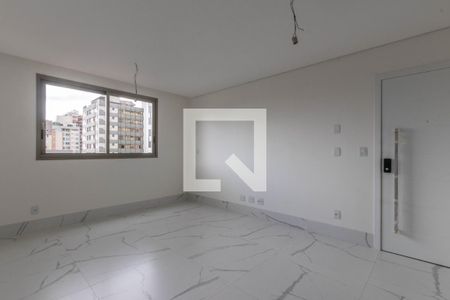 Sala de apartamento à venda com 2 quartos, 66m² em Santo Agostinho, Belo Horizonte
