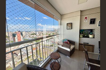 Sacada de apartamento à venda com 3 quartos, 108m² em Parque do Colégio, Jundiaí