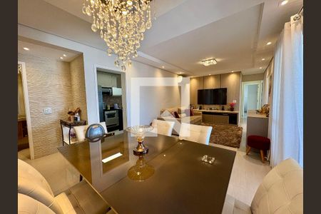 Sala de apartamento à venda com 3 quartos, 108m² em Parque do Colégio, Jundiaí