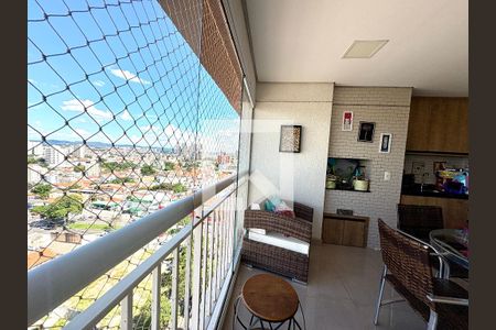 Sacada de apartamento à venda com 3 quartos, 108m² em Parque do Colégio, Jundiaí