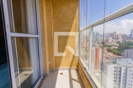 Varanda da Sala de apartamento à venda com 2 quartos, 57m² em Tatuapé, São Paulo