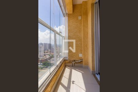 Varanda da Sala de apartamento à venda com 2 quartos, 57m² em Tatuapé, São Paulo