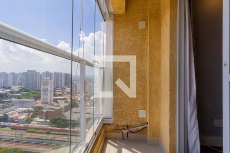 Varanda da Sala de apartamento à venda com 2 quartos, 57m² em Tatuapé, São Paulo