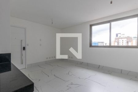 Sala de apartamento à venda com 2 quartos, 66m² em Santo Agostinho, Belo Horizonte