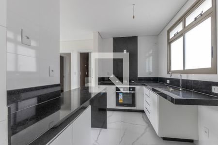 Cozinha de apartamento à venda com 2 quartos, 66m² em Santo Agostinho, Belo Horizonte