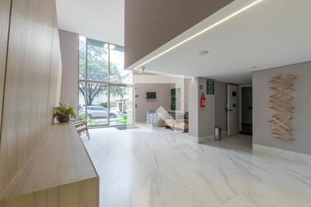 Hall de entrada de apartamento à venda com 2 quartos, 66m² em Santo Agostinho, Belo Horizonte