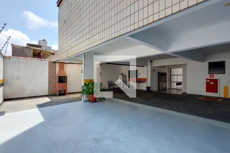 Área comum - Churrasqueira de apartamento para alugar com 1 quarto, 60m² em Vila Assuncao, Praia Grande
