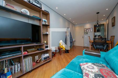 Sala de apartamento à venda com 2 quartos, 55m² em Vila Guarani (zona Sul), São Paulo