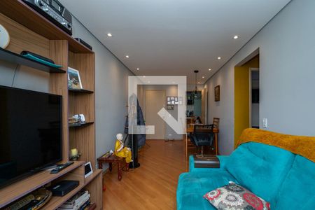 Sala de apartamento à venda com 2 quartos, 55m² em Vila Guarani (zona Sul), São Paulo