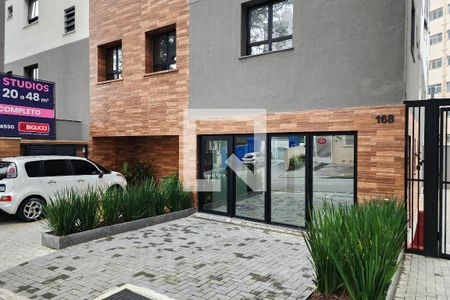 Fachada do Condomínio de kitnet/studio à venda com 1 quarto, 26m² em Centro, São Bernardo do Campo