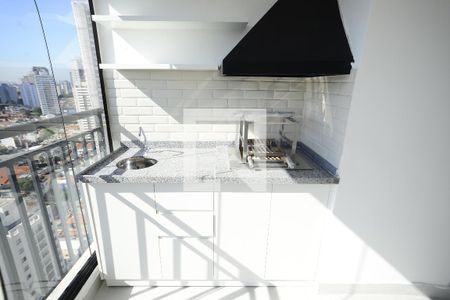 Varanda gourmet de apartamento à venda com 2 quartos, 50m² em Ipiranga, São Paulo