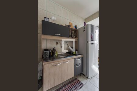 Cozinha e Área de Serviço de apartamento à venda com 1 quarto, 40m² em Jardim Dona Leopoldina, Porto Alegre