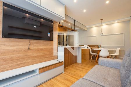 Sala/Cozinha de apartamento para alugar com 2 quartos, 64m² em Paraíso, São Paulo