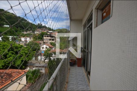 Varanda da Sala de apartamento para alugar com 2 quartos, 90m² em Praça Seca, Rio de Janeiro