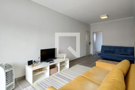 Sala de casa de condomínio para alugar com 2 quartos, 70m² em Vila Caiçara, Praia Grande