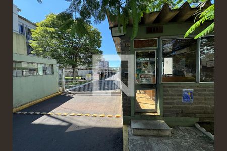 plaquinha fachada de apartamento para alugar com 2 quartos, 42m² em Rio dos Sinos, São Leopoldo