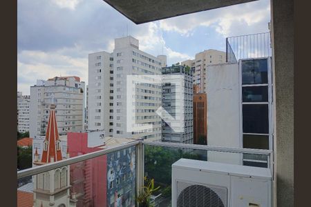 Varanda da Sala de apartamento à venda com 4 quartos, 337m² em Higienópolis, São Paulo