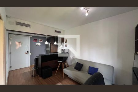 Sala  de kitnet/studio à venda com 1 quarto, 34m² em Jardim Paulista, São Paulo