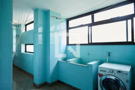 Área de Serviço de apartamento à venda com 4 quartos, 320m² em Serra, Belo Horizonte