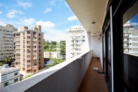 varanda do Hall de apartamento à venda com 4 quartos, 320m² em Serra, Belo Horizonte