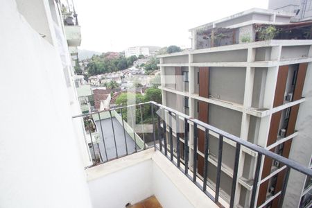 Varanda da Sala de apartamento para alugar com 1 quarto, 60m² em Tanque, Rio de Janeiro