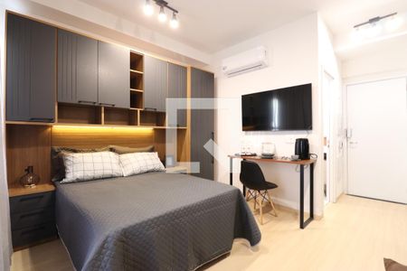 Sala/Quarto de kitnet/studio para alugar com 1 quarto, 25m² em Pompeia, São Paulo