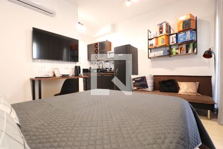 Sala/Quarto de kitnet/studio para alugar com 1 quarto, 25m² em Pompeia, São Paulo