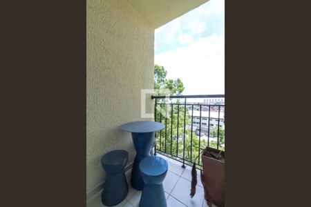 Varanda da Sala de apartamento para alugar com 2 quartos, 58m² em Planalto, São Bernardo do Campo
