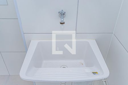 Sala, cozinha e área de serviço de apartamento para alugar com 2 quartos, 36m² em Vila Pirituba, São Paulo