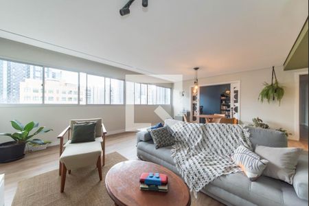 Sala de apartamento à venda com 3 quartos, 169m² em Vila Cordeiro, São Paulo