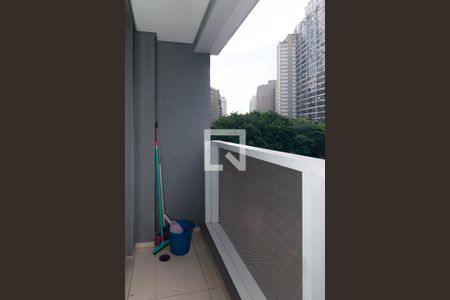 Varanda de kitnet/studio à venda com 1 quarto, 25m² em Centro Histórico de São Paulo, São Paulo