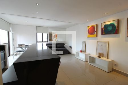Sala/Cozinha de apartamento para alugar com 1 quarto, 70m² em Vila Nova Conceição, São Paulo