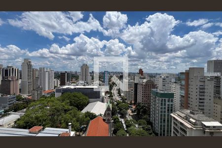 Varanda de kitnet/studio para alugar com 1 quarto, 21m² em Jardim Paulista, São Paulo