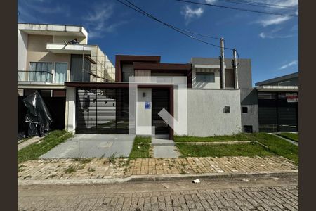 Fachada de casa de condomínio à venda com 4 quartos, 180m² em Vargem Pequena, Rio de Janeiro