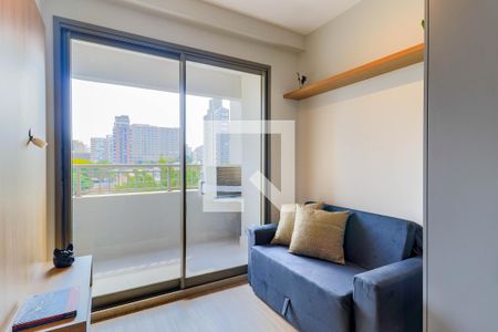 Sala de apartamento à venda com 1 quarto, 33m² em Campo Belo, São Paulo