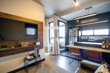 Sala de apartamento à venda com 1 quarto, 37m² em Presidente Altino, Osasco