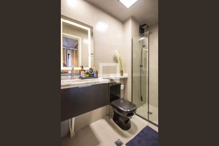 Banheiro da Suíte de apartamento à venda com 1 quarto, 37m² em Presidente Altino, Osasco